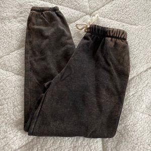 Bleach dyed sweatpants women’s S